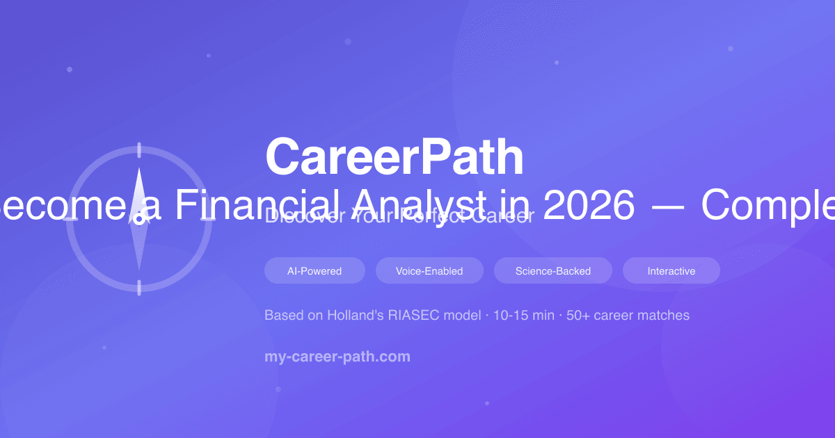 How to Become a Financial Analyst in 2026 — Complete Guide