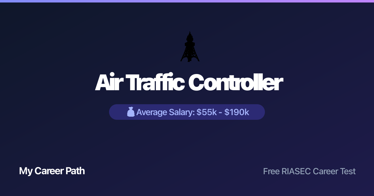 Air Traffic Controller career profile — salary, skills, and outlook