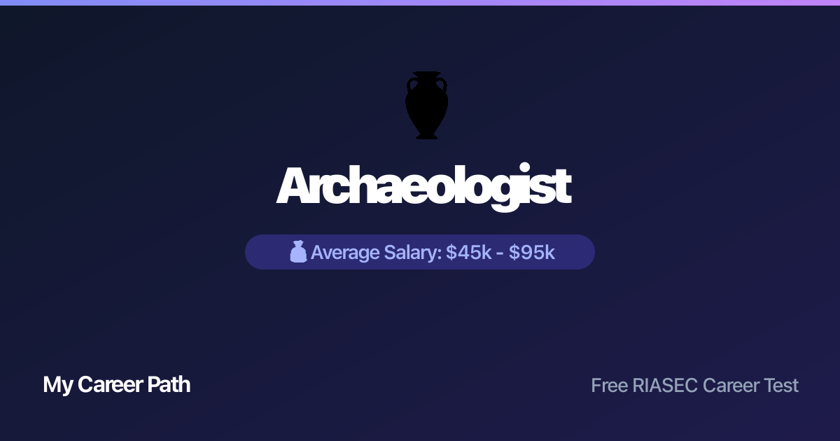 Archaeologist career profile — salary, skills, and outlook
