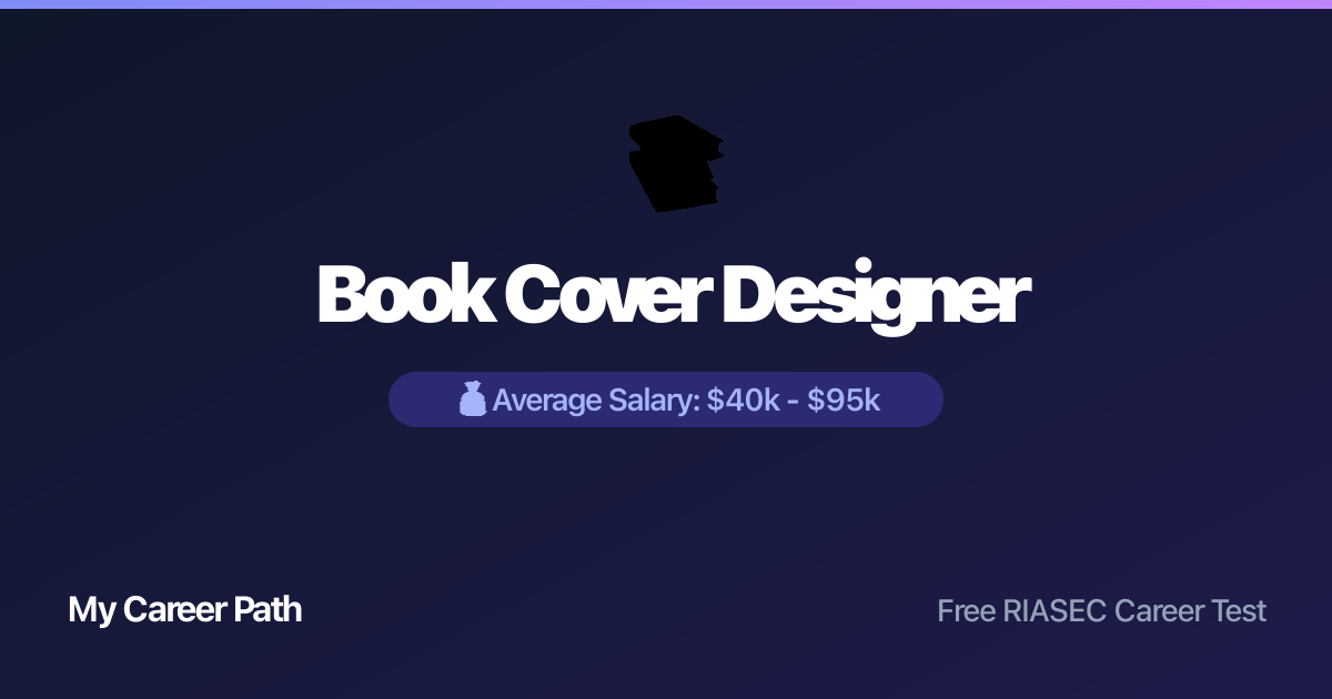 Book Cover Designer career profile — salary, skills, and outlook