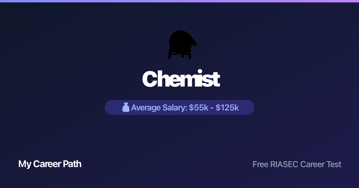 Chemist career profile — salary, skills, and outlook