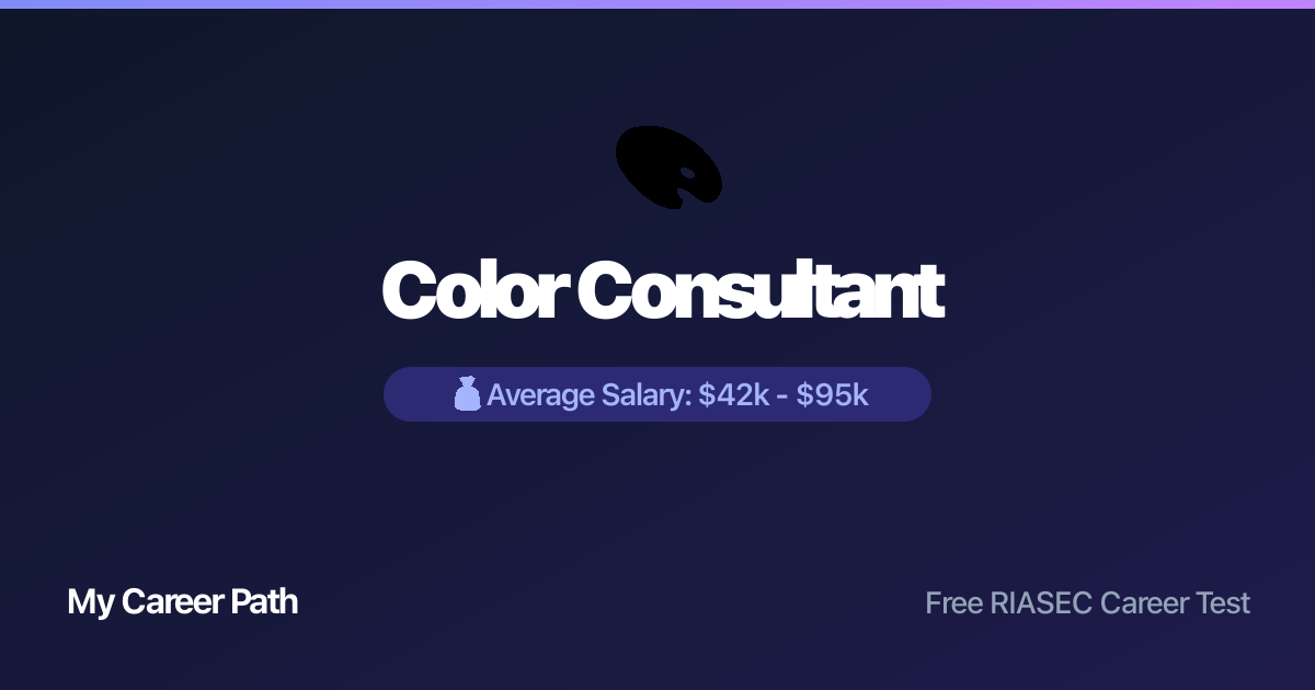 Color Consultant career profile — salary, skills, and outlook