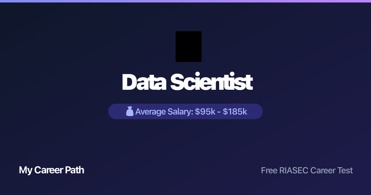 Data Scientist career profile — salary, skills, and outlook