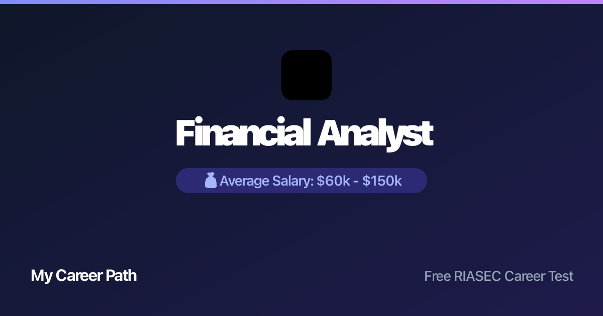 Financial Analyst career profile — salary, skills, and outlook