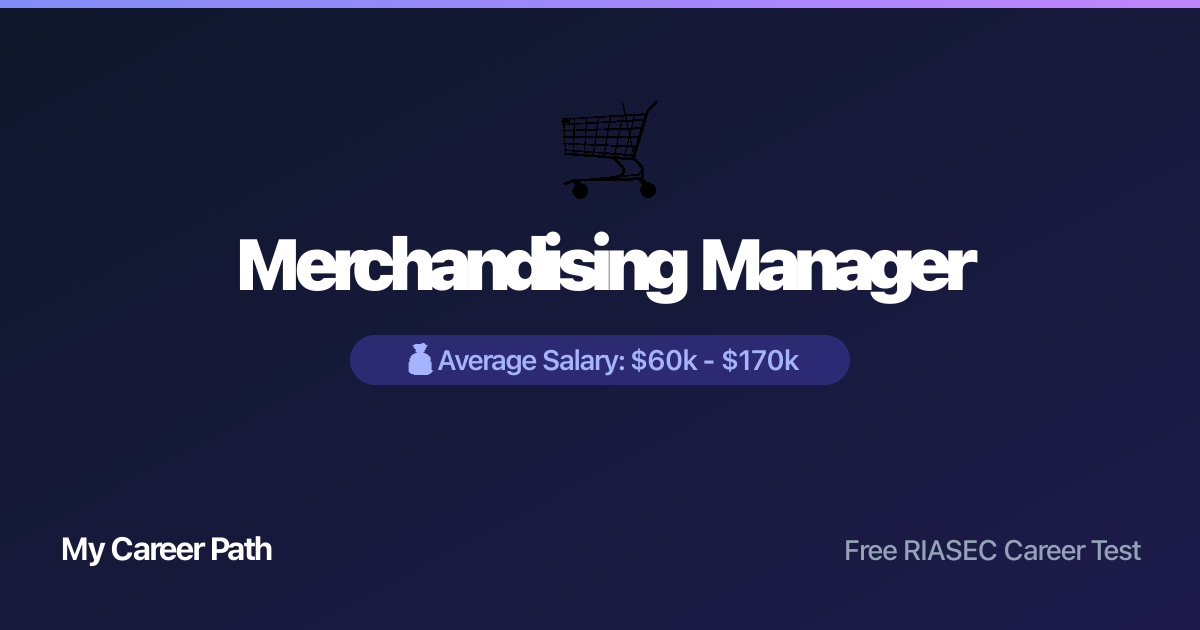 Merchandising Manager career profile — salary, skills, and outlook