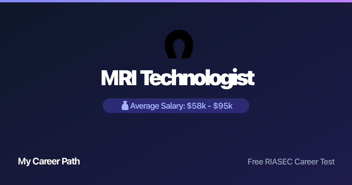 MRI Technologist career profile — salary, skills, and outlook