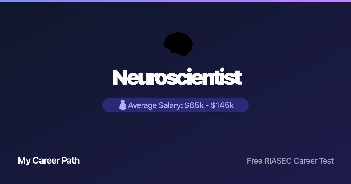 Neuroscientist career profile — salary, skills, and outlook