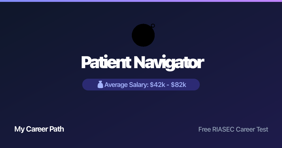 Patient Navigator career profile — salary, skills, and outlook