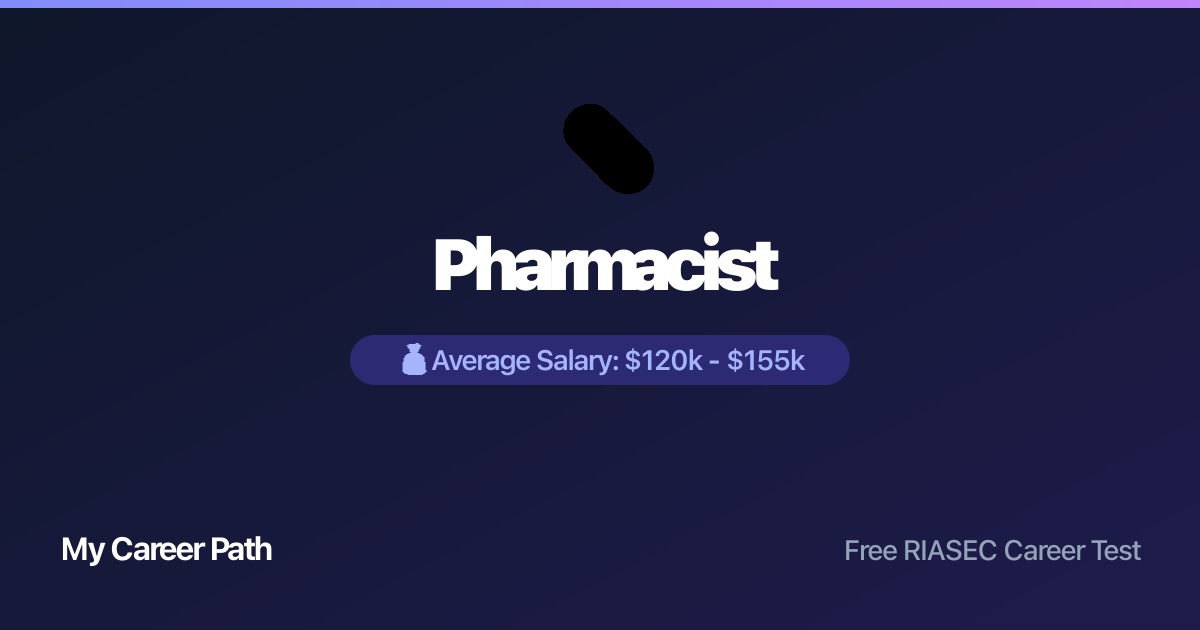 Pharmacist career profile — salary, skills, and outlook