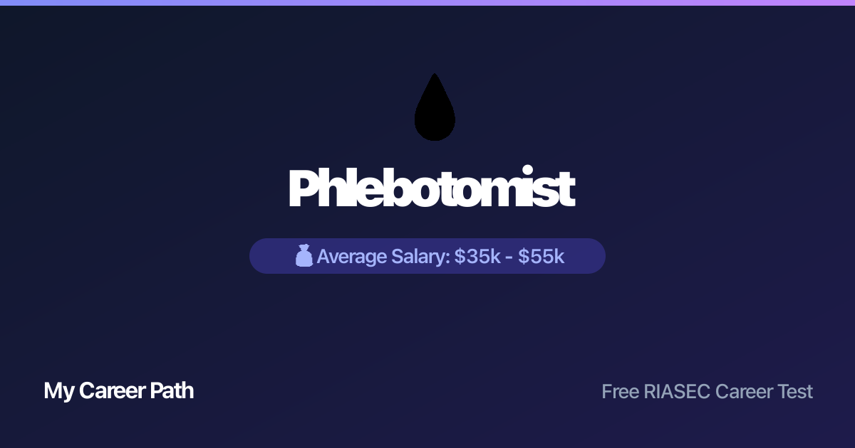 Phlebotomist career profile — salary, skills, and outlook