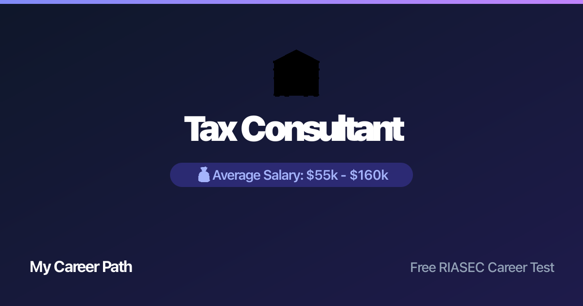 Tax Consultant career profile — salary, skills, and outlook