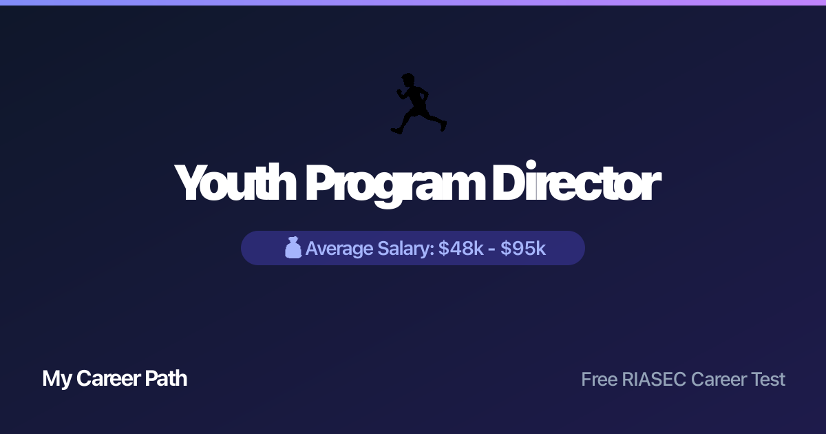 Youth Program Director career profile — salary, skills, and outlook